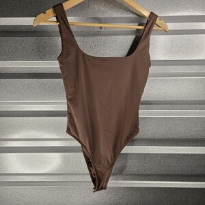 Shein Bodysuit – Taupe – Size S